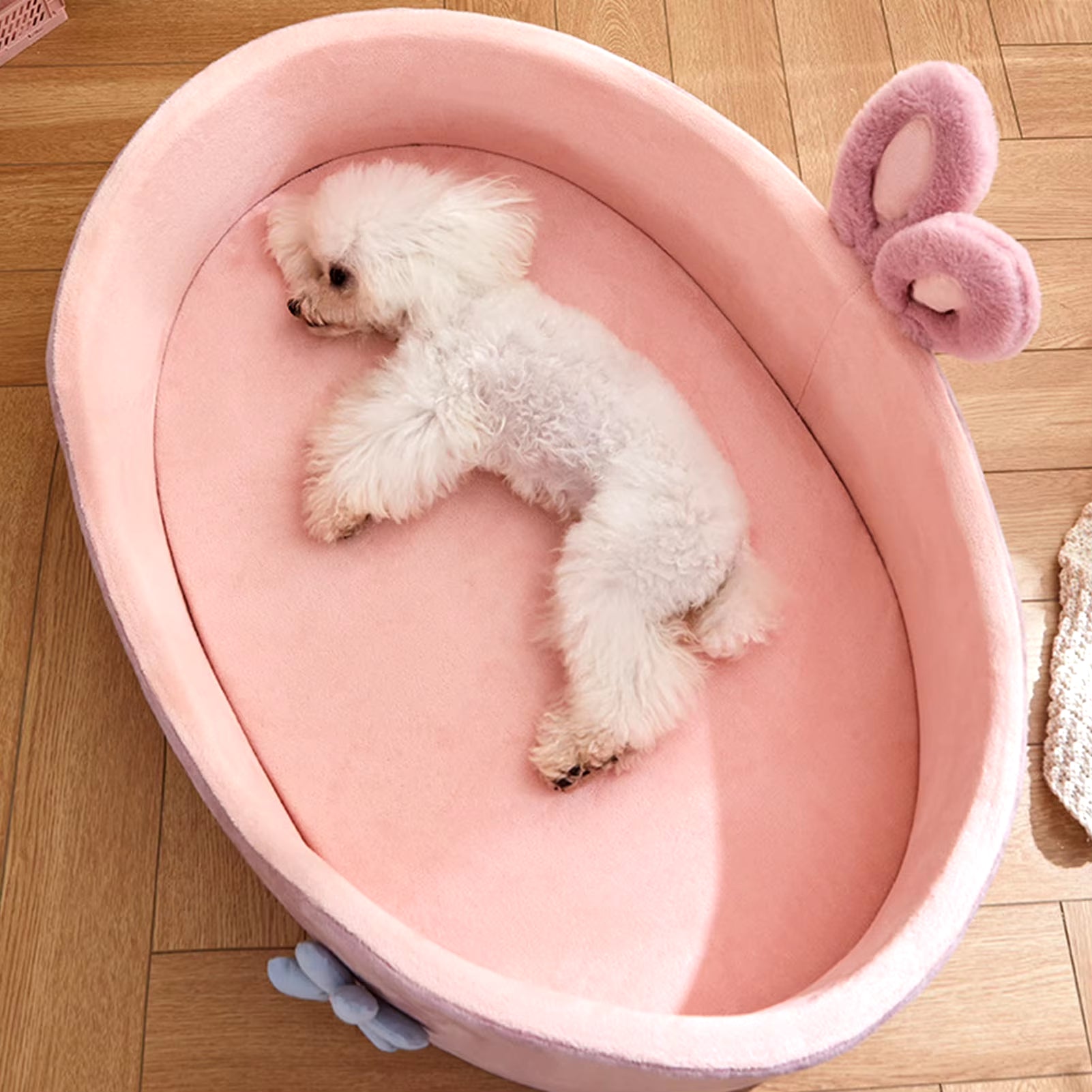 Detachable Pet Bed Pet Bed Detachable Washable Dog Sleeping Bed Soft Comfortable Warm Cat Bed for Four Seasons Soft Pet Bed