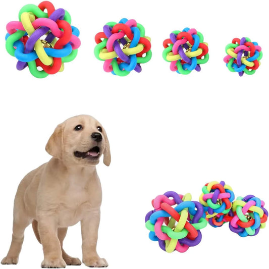 Exciting, Entertaining, and Vibrant Ultimate Squeaky Dog Ball Toy for Small, Medium, and Large Dogs - Interactive and Fun Pet To